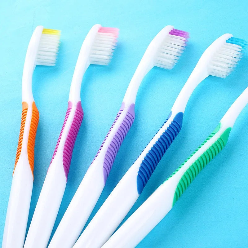 20pcs toothbrush soft Adult family use super Soft Toothbrush Brush Oral Care Tooth Brush Oral Hygiene for home Travel protect