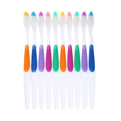 20pcs toothbrush soft Adult family use super Soft Toothbrush Brush Oral Care Tooth Brush Oral Hygiene for home Travel protect