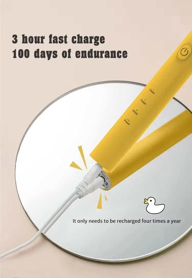 Compatible with philips Children kids Sonic Electric Toothbrush Cartoon For Kids USB Rechargeable Soft Automatic Waterproof